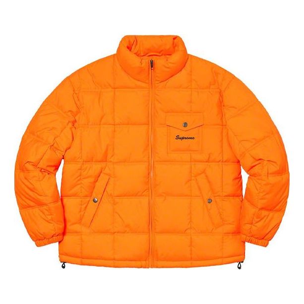 Supreme Iggy Pop Puffy Jacket 'Orange Black' SUP-SS21-507-KICKS CREW