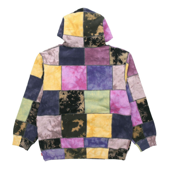 Supreme Patchwork Tie Dye Hooded Sweatshirt 'Multi-Color' SUP-SS19-10178