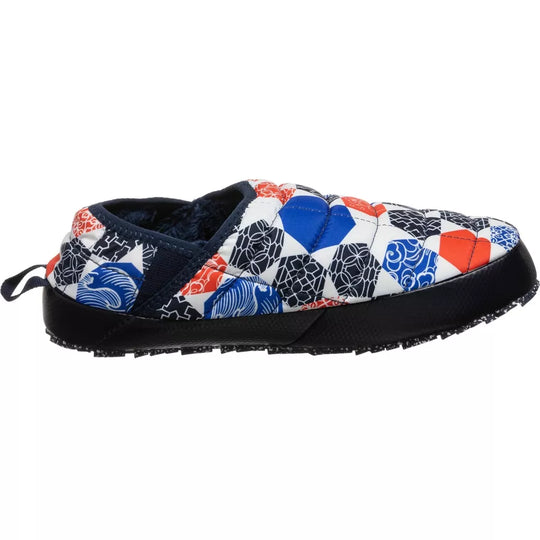 THE NORTH FACE Thermoball Traction Mule V ' Blue IC Geo Print' NF0A3UZ ...