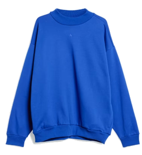 adidas Basketball Crew Sweatshirt 'Blue' IX1963 - KICKS CREW