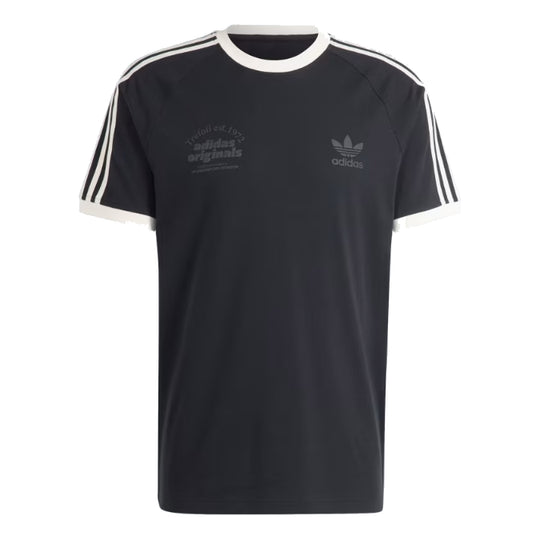 adidas Originals Sport Graphic Cali Tee Asia Sizing 'Black White' IS14 ...