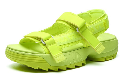 Fila sandals store womens yellow