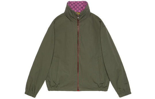 Gucci GG Canvas Zip Jacket 'Multicolor' 658114-Z8AOH-9870-KICKS CREW