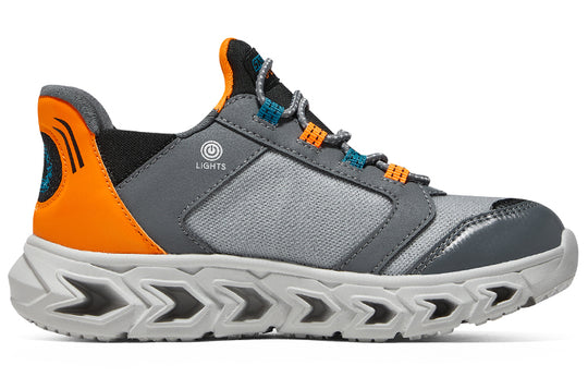 (GS) Skechers Slip-Ins Hypno-Flash 2.0 'Grey Orange' 403843L-CCOR