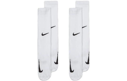 (PS) Nike Swoosh Over-The-Calf Training Soccer Socks 'White' DA2410-10 ...