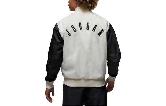 Air Jordan Flight HBR MVP Jacket 'White Black' FB7033-133