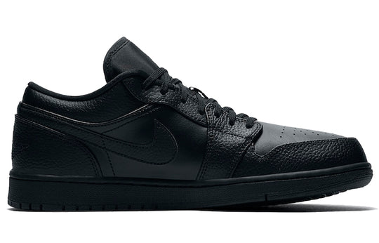 Air Jordan 1 Low 'Triple Black' 553558-091 - KICKS CREW