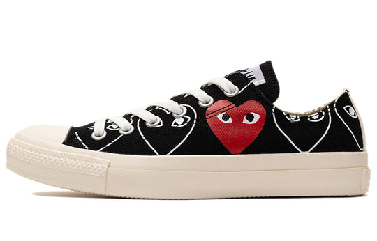 CDG x Converse Chuck Taylor All Star Multi-Heart Black/White/Red 16898 ...