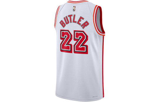 Nike x NBA Miami Heat Jimmy Butler Jerseys 'White' DO9449-100