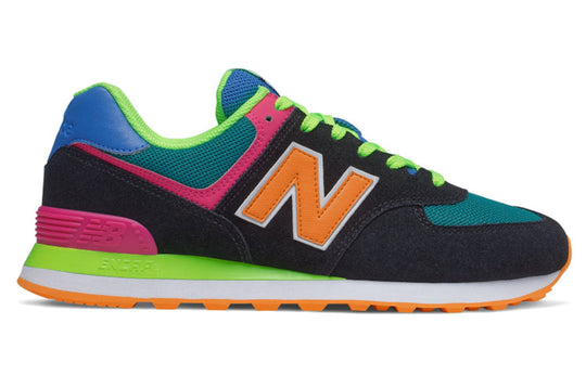 New Balance 574 'Black Energy Lime' ML574MA2 - KICKS CREW