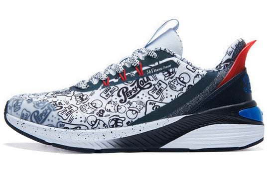 (WMNS) 361 Degrees x Pepsi Running Shoes 'White Navy' 582012254-1