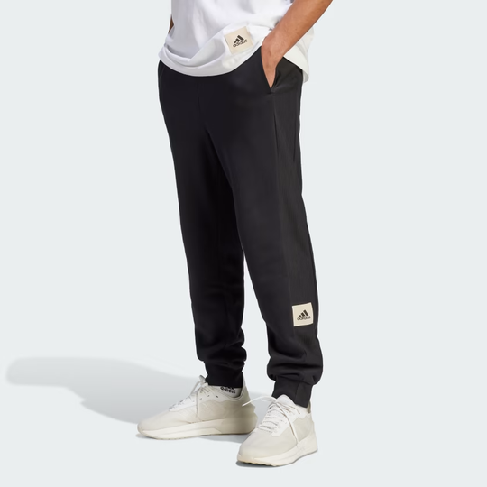 adidas Lounge French Terry Pants 'Black' IQ3411