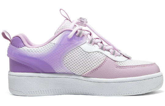 (GS) Skechers Skateboard Shoes 'White Pink Purple' 310142L-WLV