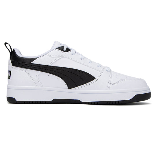 PUMA Rebound V6 Low 'White Black' 392328-02 - KICKS CREW