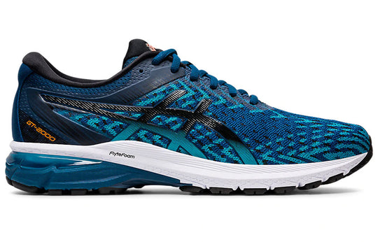 ASICS Gt-2000 8 Knit Blue/Black 1011A729-401 Marathon Running Shoes/Sneakers  -  KICKS CREW