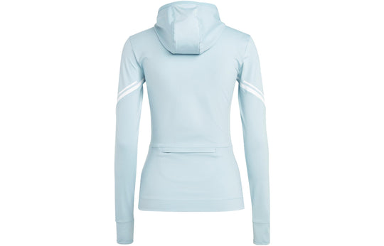 (WMNS) adidas By Stella Mccartney Truepace Long Sleeve Top 'Blue White'  HS4256