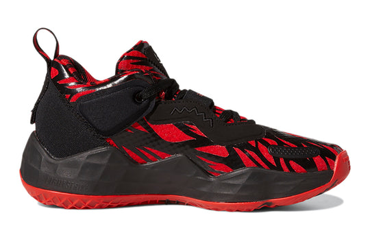 (GS) adidas Marvel x D.O.N. Issue #3 J 'Venom Carnage - Black Vivid Red'  GZ5494