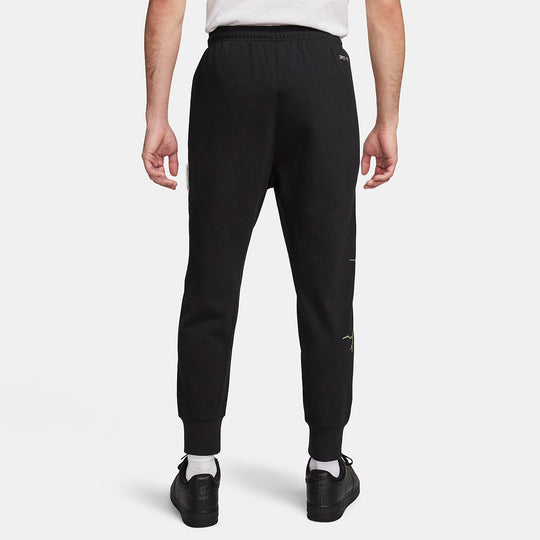 Nike Ja Standard Issue Dri-FIT Pants 'Black Lime' FN2995-010 - KICKS CREW