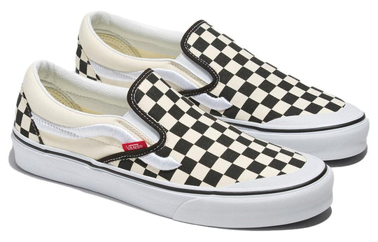 Vans Classic Slip-On 138 Sidestripe 'Black Checkerboard' VN000BW3BKC ...