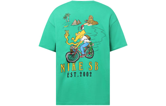 Nike SB Graphic Logo T-Shirt 'Green' FJ1142-324