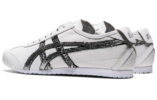 Onitsuka Tiger Mexico 66 Running Shoes White/Black/Slivery 1183A945-100