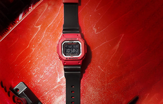 CASIO G-Shock Digital 'Red' GW-M5610RB-4PR