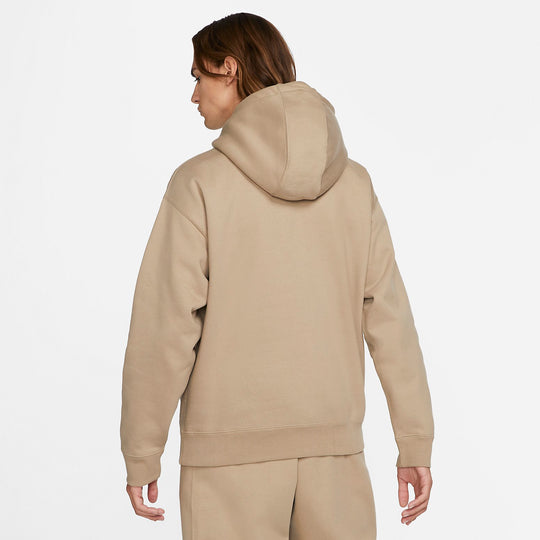 Nike Lab Solo Swoosh Fleece Hoodie 'Khaki' CV0552-247