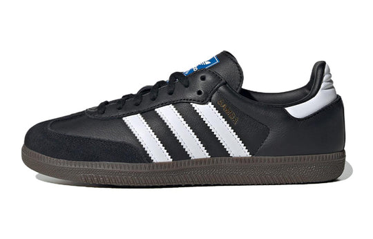 (GS) adidas Samba OG 'Black White' IE3676-KICKS CREW