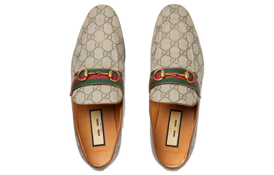 Gucci Loafer with Horsebit 'Beige' 759648-FACIQ-9756 - KICKS CREW