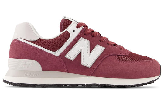 New Balance 574 'Burgundy White' U574MR2 - KICKS CREW