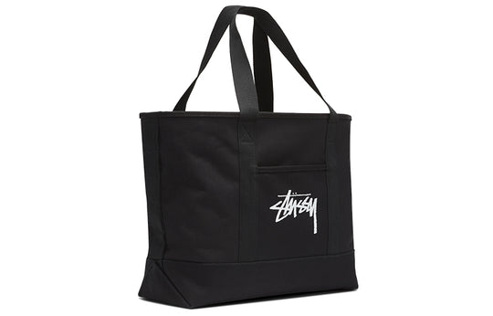 Nike x Stussy Tote Bag 'Black White' CZ1521-010-KICKS CREW