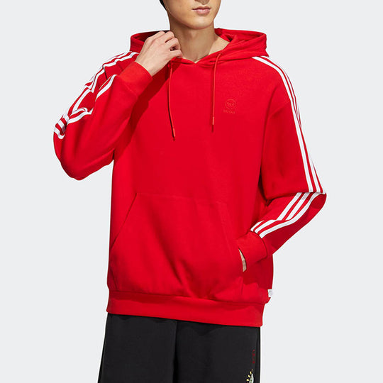 Adidas Neo CNY Essentials Hoodies 'Red' IA6890 - KICKS CREW