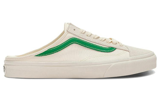 Vans Style 36 Mule Low Tops Casual Skateboarding Shoes Unisex White Green VN0A7Q5YRFX