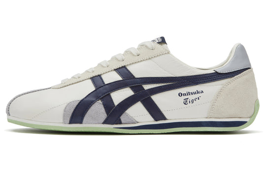 Onitsuka Tiger Runspark Shoes 'White Cream Navy' 1183B480-103 - KICKS CREW