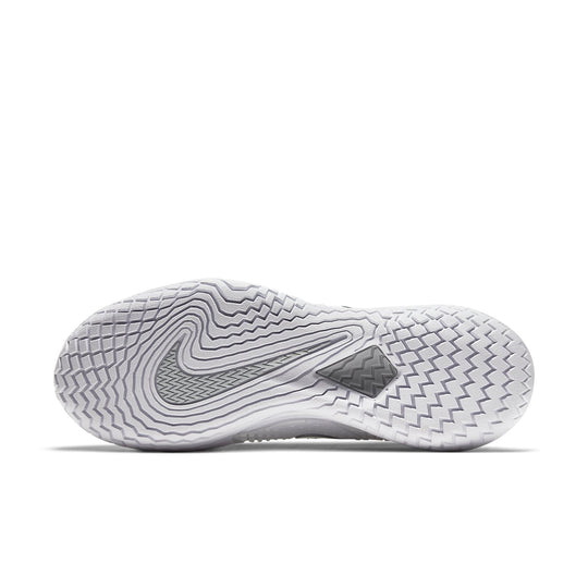 WMNS) Nike Court Air Zoom Vapor Cage 4 'White Metallic Silver