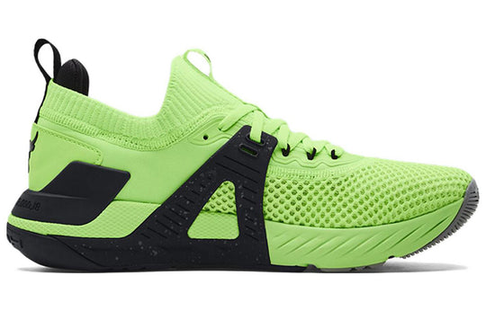 Under Armour Project Rock 4 Training Shoes 'Quirky Lime' 3023695-303