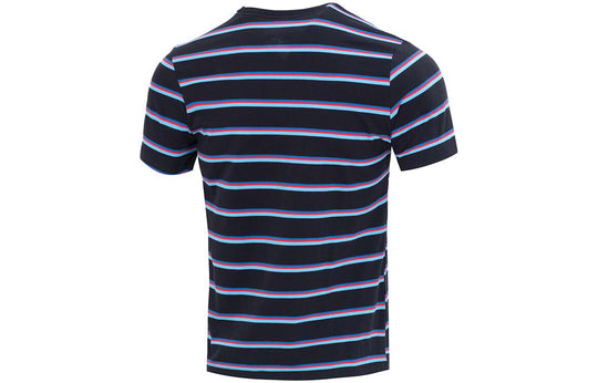 Nike Sportswear Striped Short Sleeves 'Blue' DZ2986-010