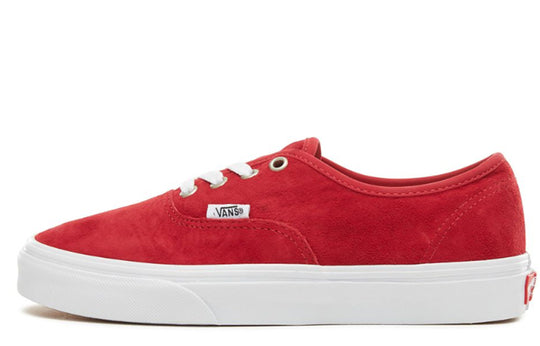 Vans SUEDE AUTHENTIC SHOES Red VA38EMU5M - KICKS CREW