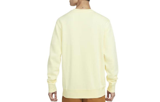 Nike Sportswear Club Fleece Crew Light Yellow BV2663 744