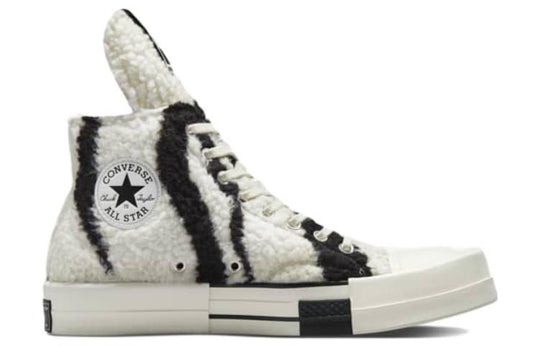 Converse Rick Owens x DRKSHDW TURBODRK Chuck 70 High 'Zebra' A03943C