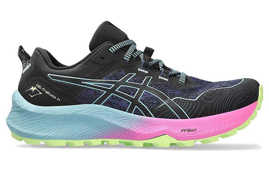 (WMNS) Asics Gel Trabuco 11 'Black Gris Blue Gradient' 1012B424-002 ...