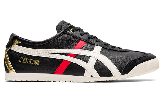 Onitsuka Tiger MEXICO 66 Shoes Black/White/Red 1183B511-001 - KICKS CREW