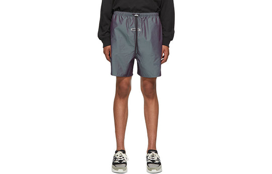 Buy Fear of God Essentials Iridescent Nylon Running Shorts 'Multicolor' -  0160 25050 0072 089