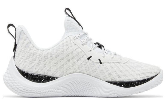 Under Armour Curry Flow 10 Team 'White Black' 3026624100-KICKS CREW