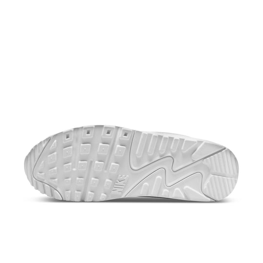 (WMNS) Nike Air Max 90 'Triple White' DH8010-100 - KICKS CREW