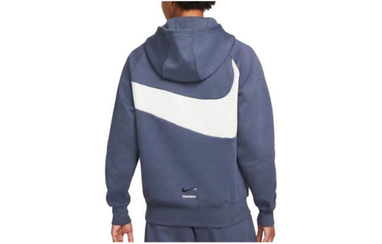 Nike Sportswear Swoosh Tech Fleece Pullover Hoodie 'Thunder Blue' DD8222-437