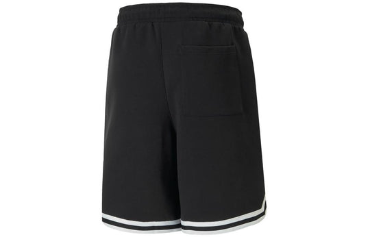 PUMA Logo Automatic Basketball Shorts 'Black' 536134-01 - KICKS CREW