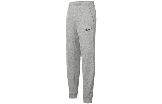 Nike Men THERMA FIT Tapered Pants Gray Athletic Jogger Sweat-pant  932256-063