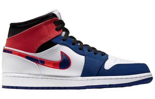 Air Jordan 1 Mid 'Multicolored Swoosh' 852542-146