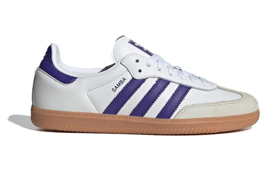 (WMNS) adidas Samba OG 'White Energy Ink Gum' IF6514